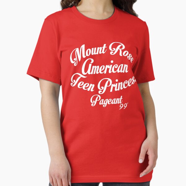 Vista previa del artículo con la obra «Mount Rose American Teen Princess - letras blancas», diseñado y vendido por markdwaldron.