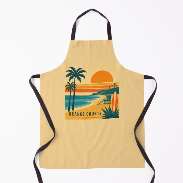 Item preview, Orange County Sunset Mid-Century Modern Art designed and sold by KawaiiDesigns26.