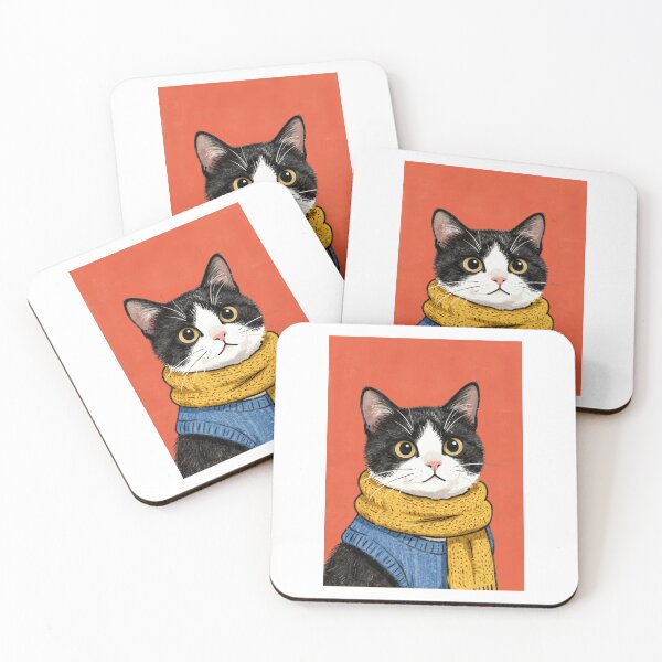 Item preview, Wild & Colorful cute cat  designed and sold by Rooted & Co.