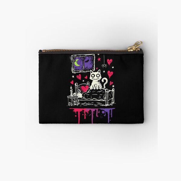 Item preview, Spooky Cat Bedroom Scene Emo Aesthetic Gift designed and sold by Say It With Ink.