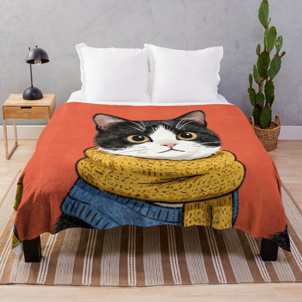 Item preview, Wild & Colorful cute cat designed and sold by Rooted & Co.