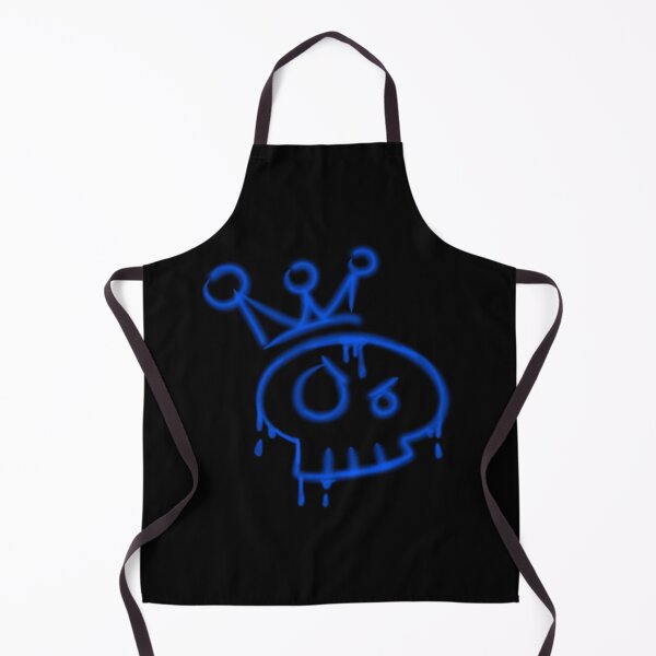 Item preview, Y2k graffiti skull with crown designed and sold by YaroshMaria.