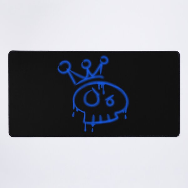 Item preview, Y2k graffiti skull with crown designed and sold by YaroshMaria.