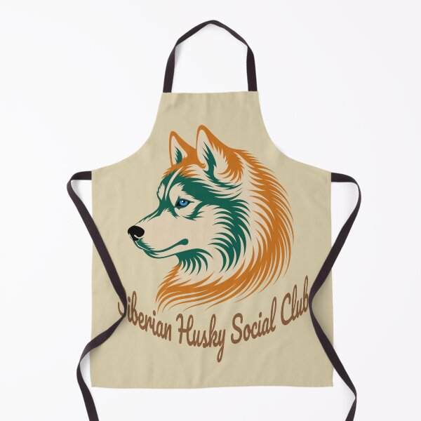 Item preview, Siberian Husky Social Club Vintage Badge Dog Mom Dad designed and sold by Kinship-Pets.
