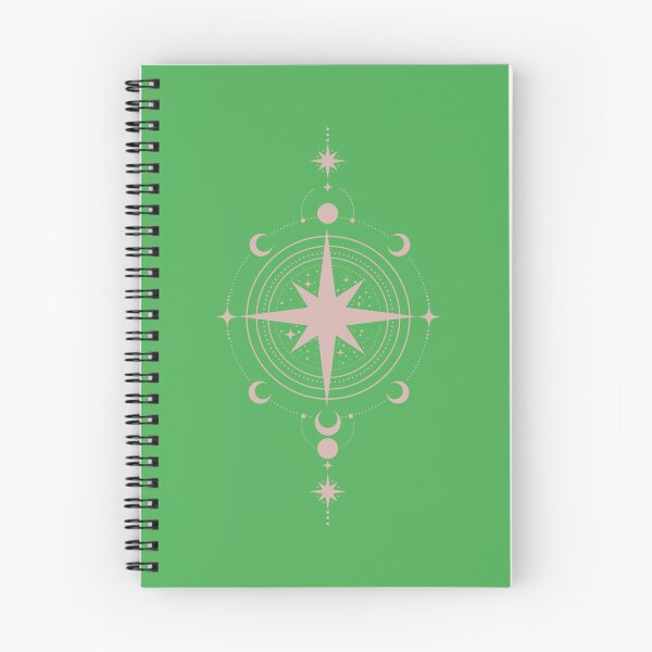 Item preview,  Celestial Compass Minimalist Mystic Star Map - Dust Rose designed and sold by ElineStudio.