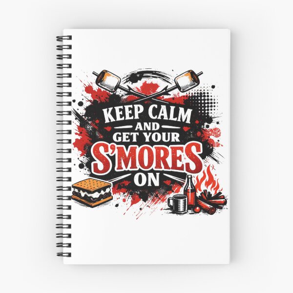 Item preview, Keep Calm And Get Your S’mores On – Funny Camping & Campfire designed and sold by GabeMountainArt.