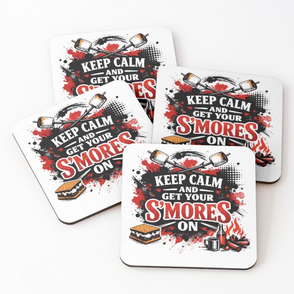 Item preview, Keep Calm And Get Your S’mores On – Funny Camping & Campfire designed and sold by GabeMountainArt.