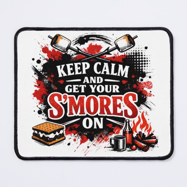 Item preview, Keep Calm And Get Your S’mores On – Funny Camping & Campfire designed and sold by GabeMountainArt.