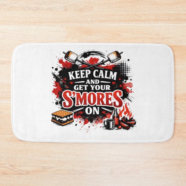 Item preview, Keep Calm And Get Your S’mores On – Funny Camping & Campfire designed and sold by GabeMountainArt.