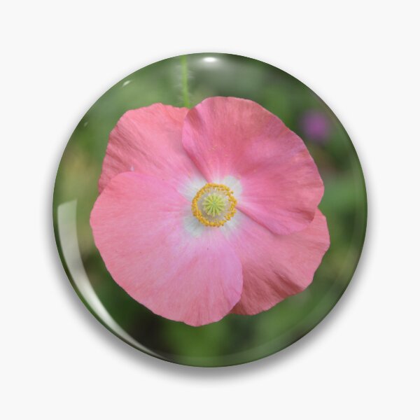 Item preview, Soft Pink Shirley Poppy Top View designed and sold by MiraNadaPrints.