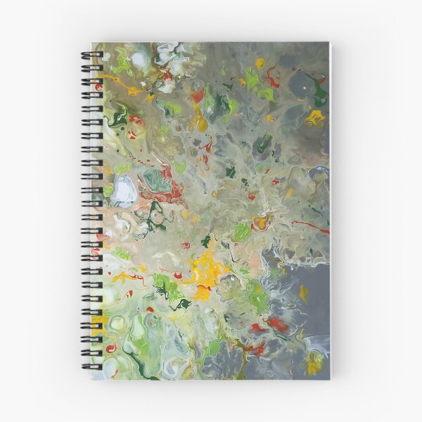Item preview, Chaotic Whirlwind of Spring - Abstract Fluid Art F. Barakatt designed and sold by F. Barakatt Studio.