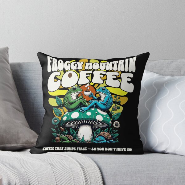 Artikelvorschau, Froggy Mountain Coffee – Pilzfrösche & skurriler Kaffee entworfen und verkauft von FaeryNuff.
