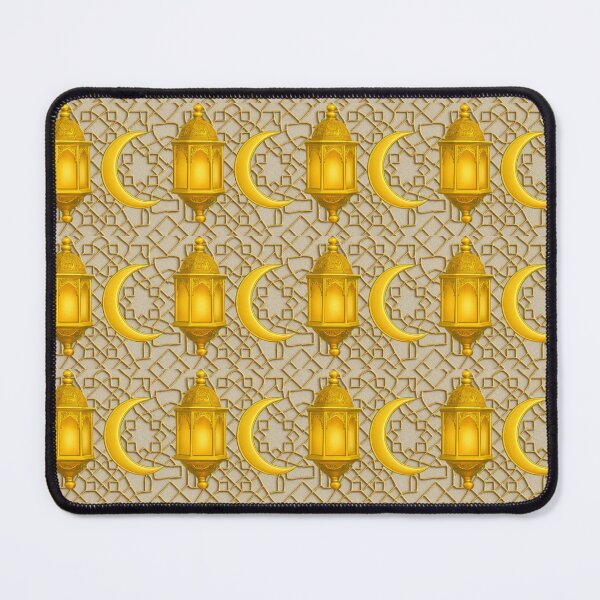 Item preview, "Ramadan Nights" Elegant Lantern, Moon & Geometric Art - (V.2) designed and sold by D-Islamic.