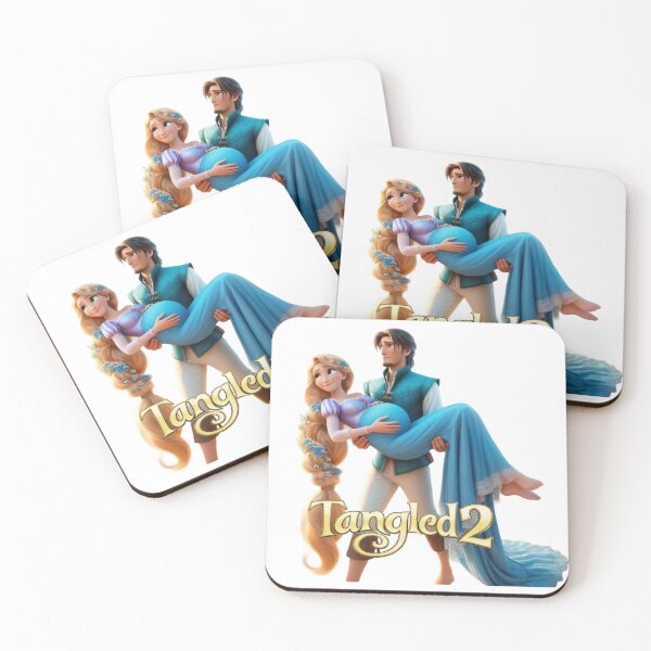 Item preview, Tangled 2 Inspired Romantic Fantasy Couple Design designed and sold by 4U---Store.