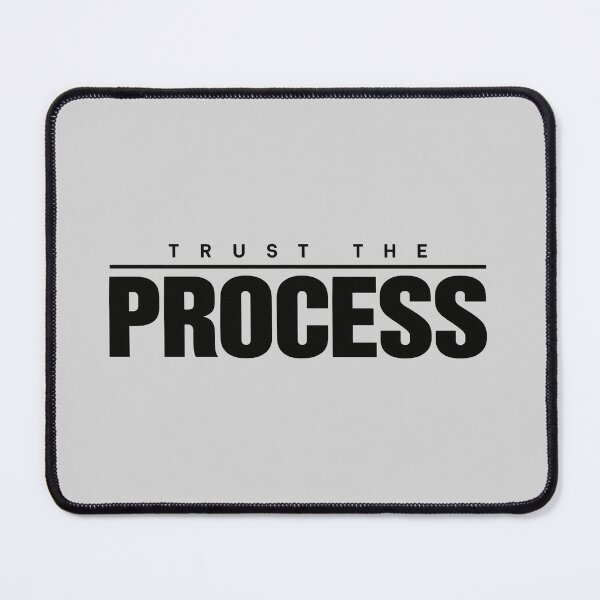 Item preview, Trust The Process | Minimalist Bold Typography Tee designed and sold by CreativeKrish07.