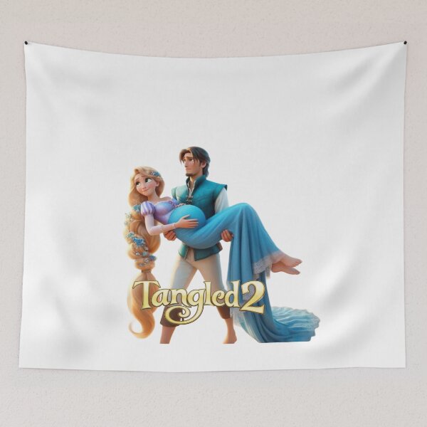 Item preview, Tangled 2 Inspired Romantic Fantasy Couple Design designed and sold by 4U---Store.