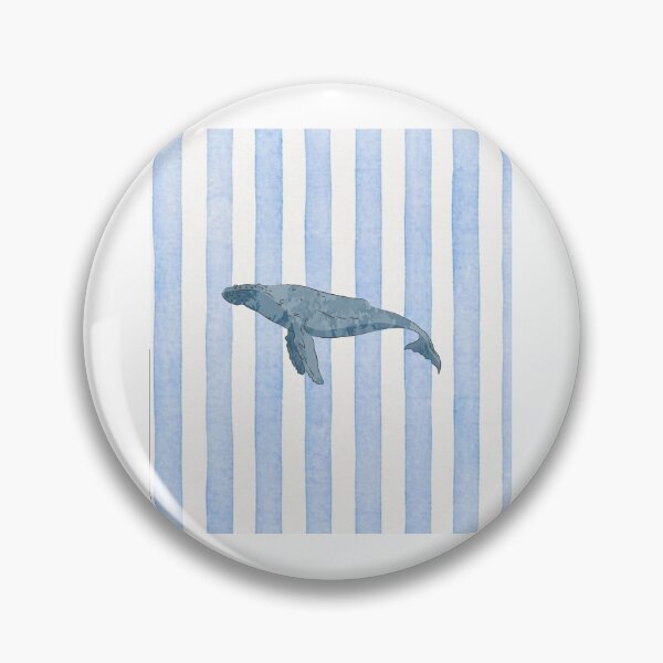 Item preview, Cute Whale Aesthetic Sticker designed and sold by palette fox.