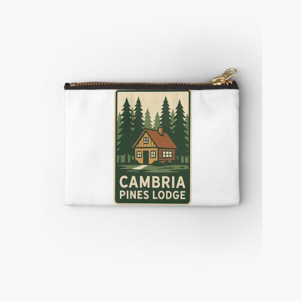Item preview, Cambria Pines Lodge California Cabin In The Woods Badge designed and sold by LittleArij.