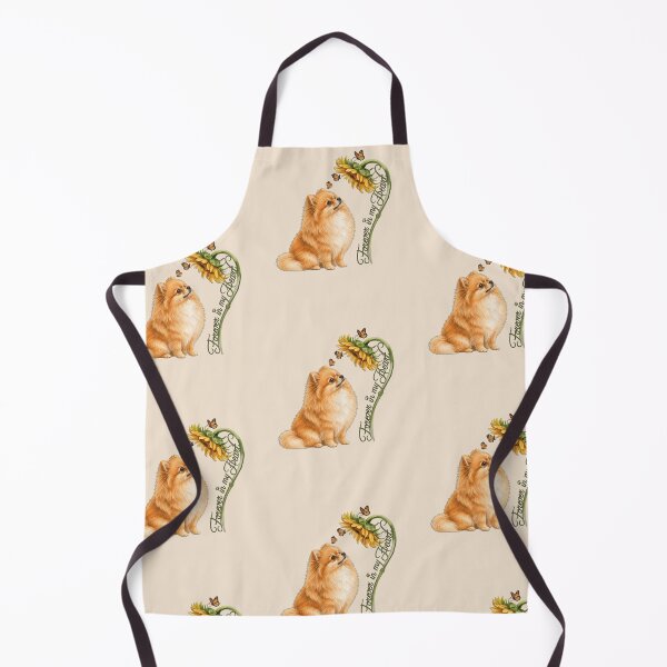 Item preview, Pomeranian Dog Sunflowers Forever In My Heart designed and sold by Cute & Sassy Custom Gifting Boutiques.