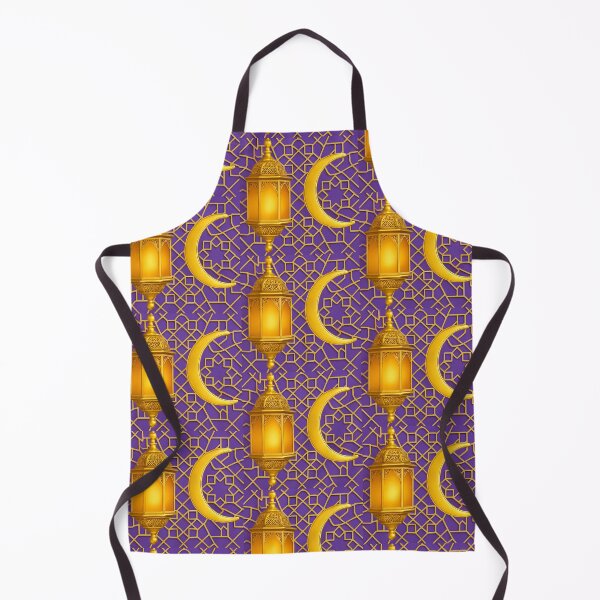 Item preview, "Ramadan Nights" Elegant Lantern, Moon & Geometric Art - (V.3) designed and sold by D-Islamic.