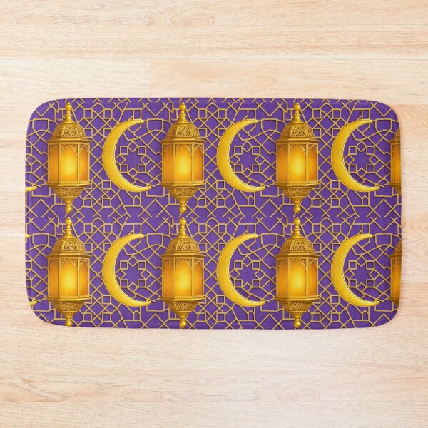 Item preview, "Ramadan Nights" Elegant Lantern, Moon & Geometric Art - (V.3) designed and sold by D-Islamic.