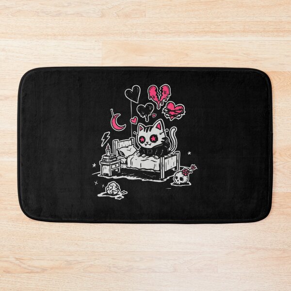 Item preview, Hoodie Cat Scene Kid Emo Aesthetic Art designed and sold by Say It With Ink.