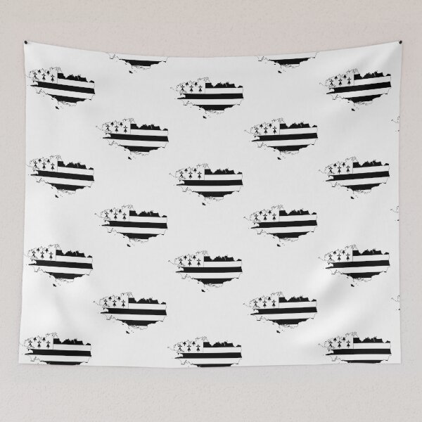 Item preview, Gwenn Ha Du Brittany In Black And White designed and sold by Jansdtiftsowich.