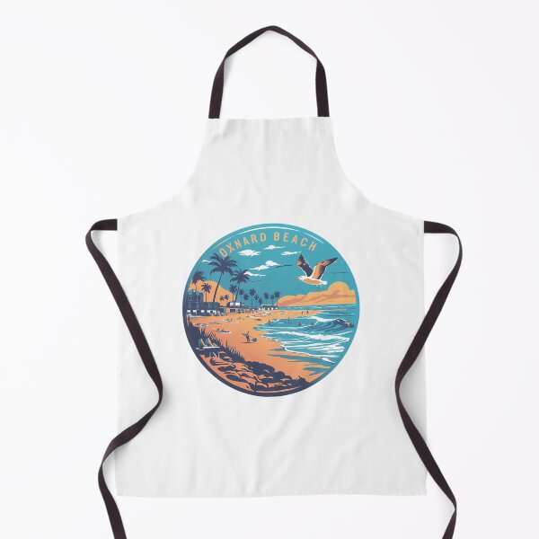 Item preview, Oxnard Beach Day - Vibrant Coastal Scene designed and sold by Kristytryusring.