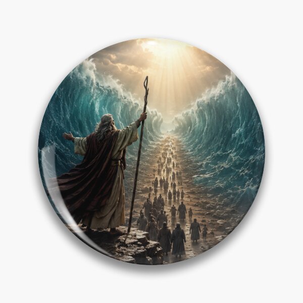 Item preview, Moses Parting the Red Sea | Epic Biblical Art designed and sold by GSizzle1.