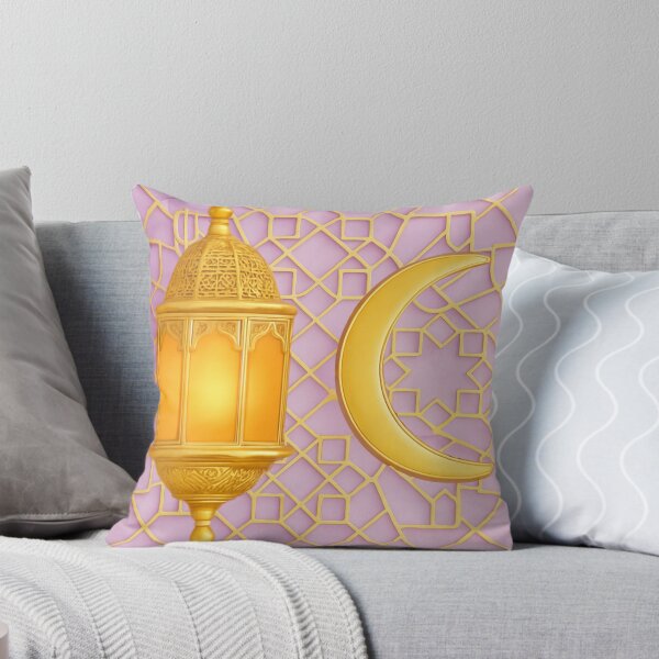 Item preview, "Ramadan Nights" Elegant Lantern, Moon & Geometric Art - (V.4) designed and sold by D-Islamic.