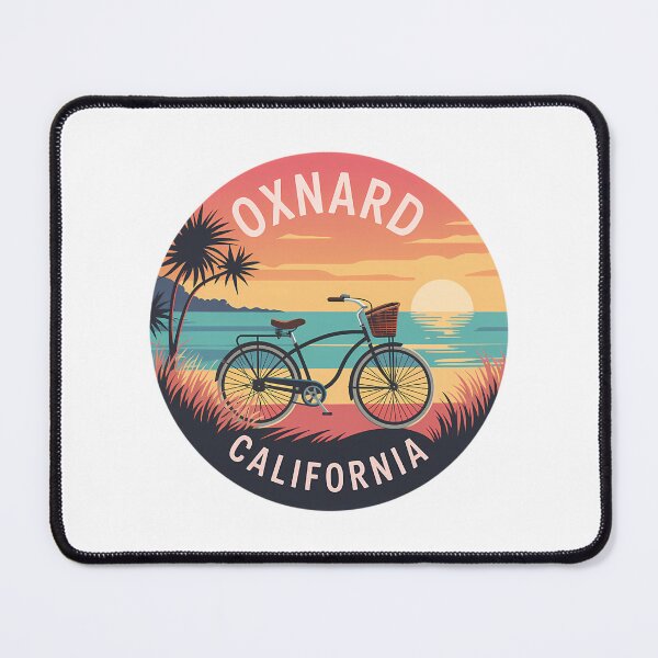 Item preview, Oxnard California Beach Bike Sunset designed and sold by Kristytryusring.