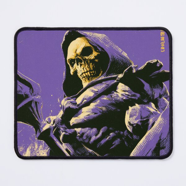 Item preview, Skelton Man Retro Chad Poster designed and sold by AnimeArsenalPrints.