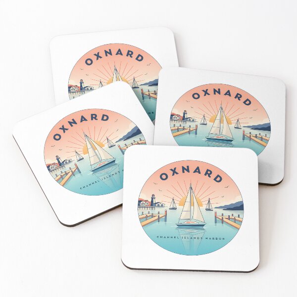 Item preview, Oxnard California Channel Islands Harbor Sunset designed and sold by Kristytryusring.