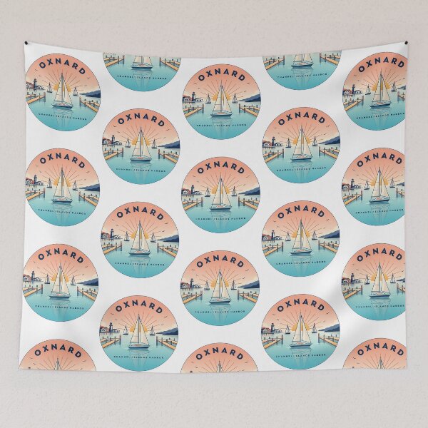 Item preview, Oxnard California Channel Islands Harbor Sunset designed and sold by Kristytryusring.