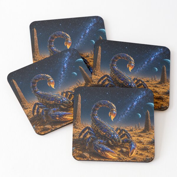 Item preview, Cosmic Scorpion – Galactic Creature designed and sold by ZYVARENNE.