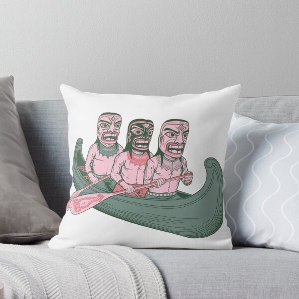 Item preview, Tribal Masked Paddlers in a Canoe designed and sold by wxcert.