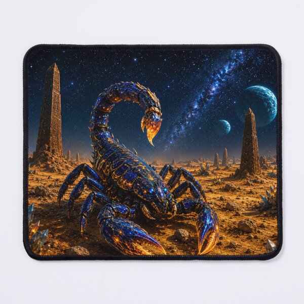 Item preview, Cosmic Scorpion – Galactic Creature designed and sold by ZYVARENNE.