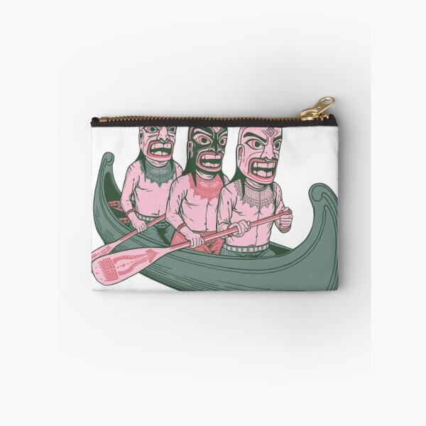 Item preview, Tribal Masked Paddlers in a Canoe designed and sold by wxcert.