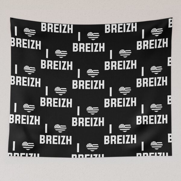 Item preview, I Love Brittany Flag Vacation Bretons France Gift designed and sold by Jansdtiftsowich.