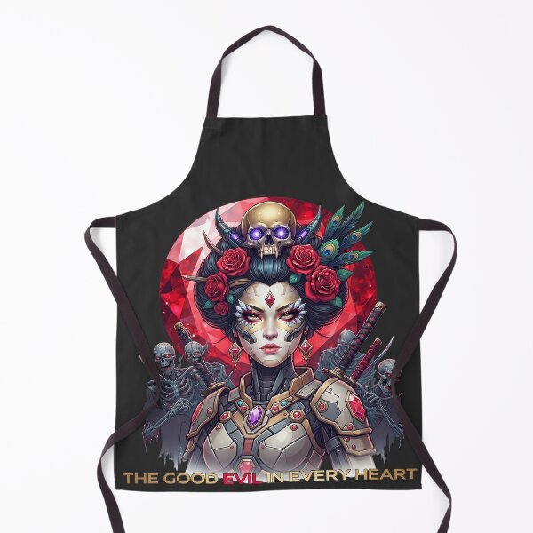 Item preview, Cyber Geisha Katana Skeletons Ruby designed and sold by Voodoo Store Paranormal Collections.