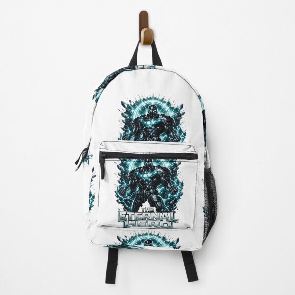 Item preview, The Eternal Hero Futuristic Cosmic Warrior Inspirational Design designed and sold by irfanshikh.