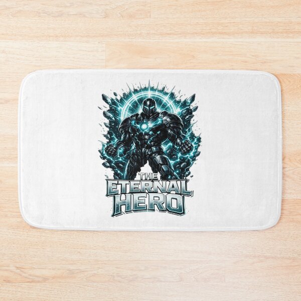Item preview, The Eternal Hero Futuristic Cosmic Warrior Inspirational Design designed and sold by irfanshikh.