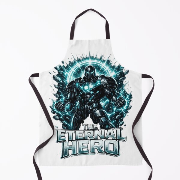 Item preview, The Eternal Hero Futuristic Cosmic Warrior Inspirational Design designed and sold by irfanshikh.