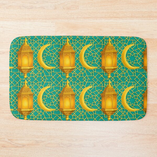 Item preview, "Ramadan Nights" Elegant Lantern, Moon & Geometric Art - (V.5) designed and sold by D-Islamic.