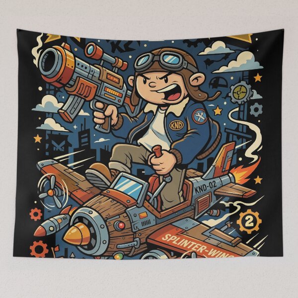 Item preview, Numbuh 2 KND Retro Cartoon designed and sold by RatherCreative.