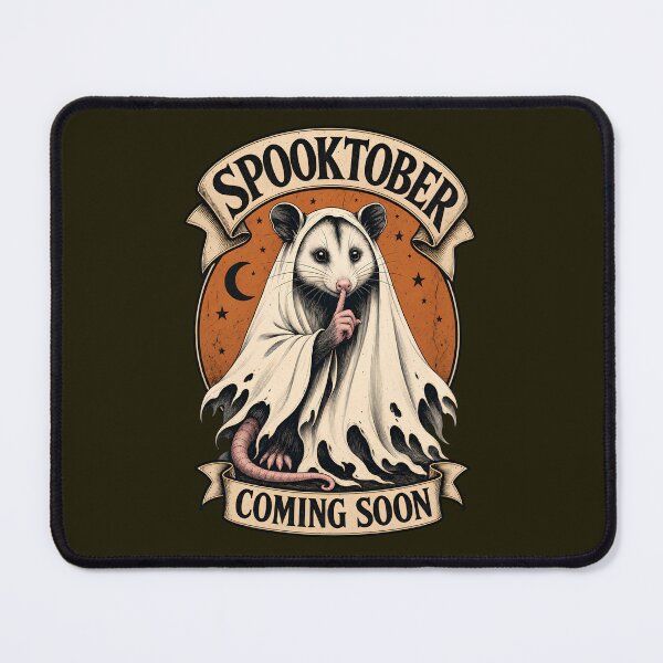 Item preview, Celebrating Spooktober with Opossum - Halloween Possum designed and sold by ParadoxParadox.