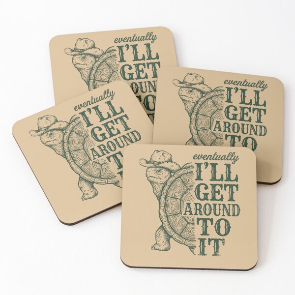 Item preview, I'LL GET AROUND TO IT designed and sold by SignumShop.