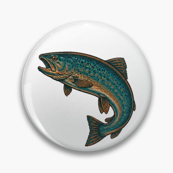 Item preview, Two Tone Trout designed and sold by TJT-GRAPHIX.