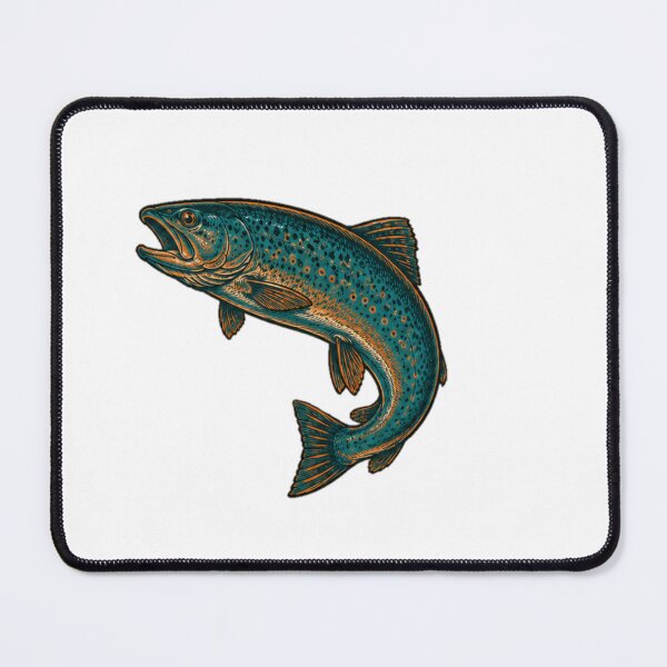 Item preview, Two Tone Trout designed and sold by TJT-GRAPHIX.