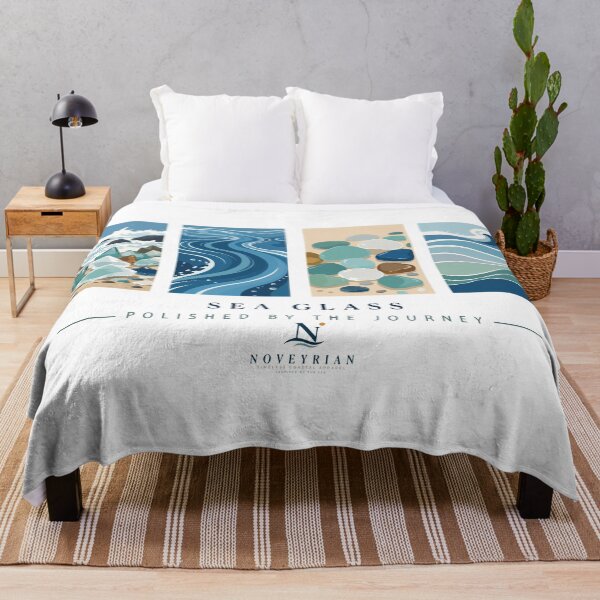 Item preview, Sea Glass – Polished by the Journey | Coastal Ocean Aesthetic designed and sold by N72 Heritage.
